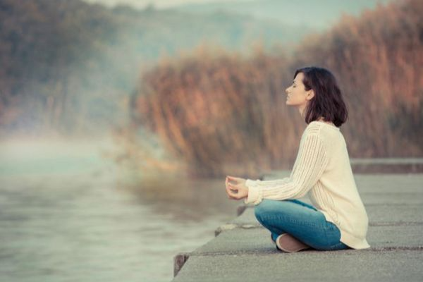 Practicing meditation for gratitude